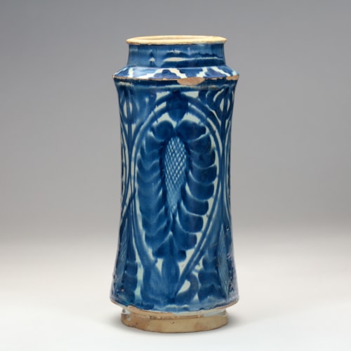 Blue-and-White Albarello